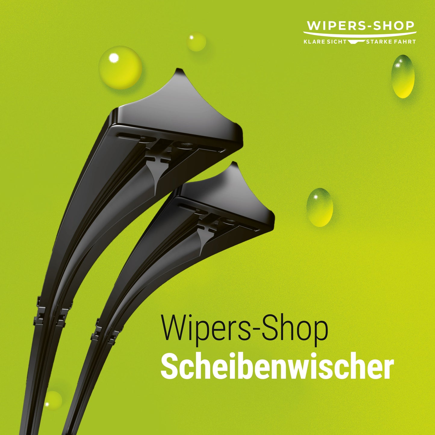 Wipers-Shop Scheibenwischer im Set für die Frontscheibe