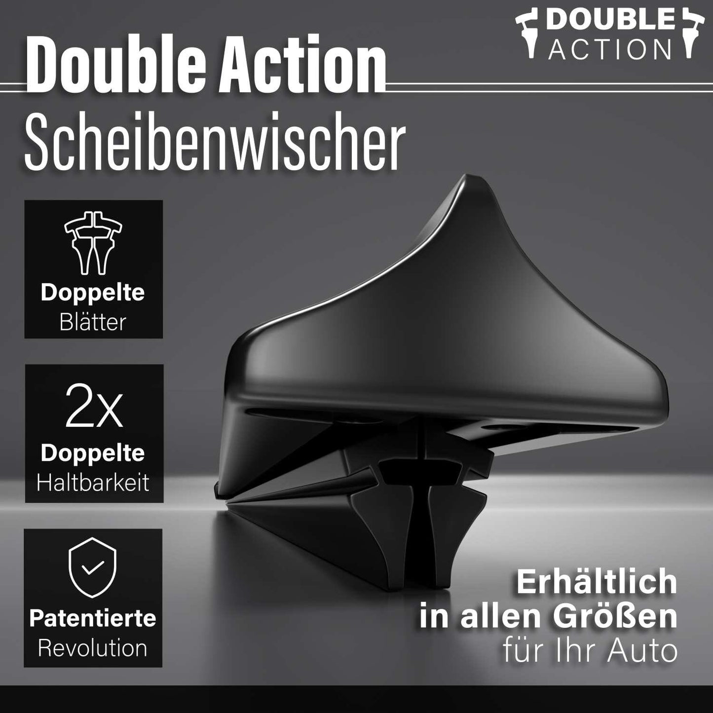 Doppelscheibenwischer für ALFA ROMEO 147 | Bj. 05-10 | Double Action
