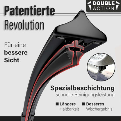 Doppelscheibenwischer für CADILLAC SRX | ab 2009 | Double Action