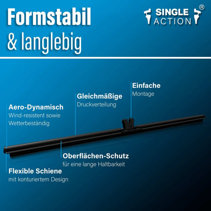 Scheibenwischer für FIAT Scudo | Bj. 95-98 | Single Action