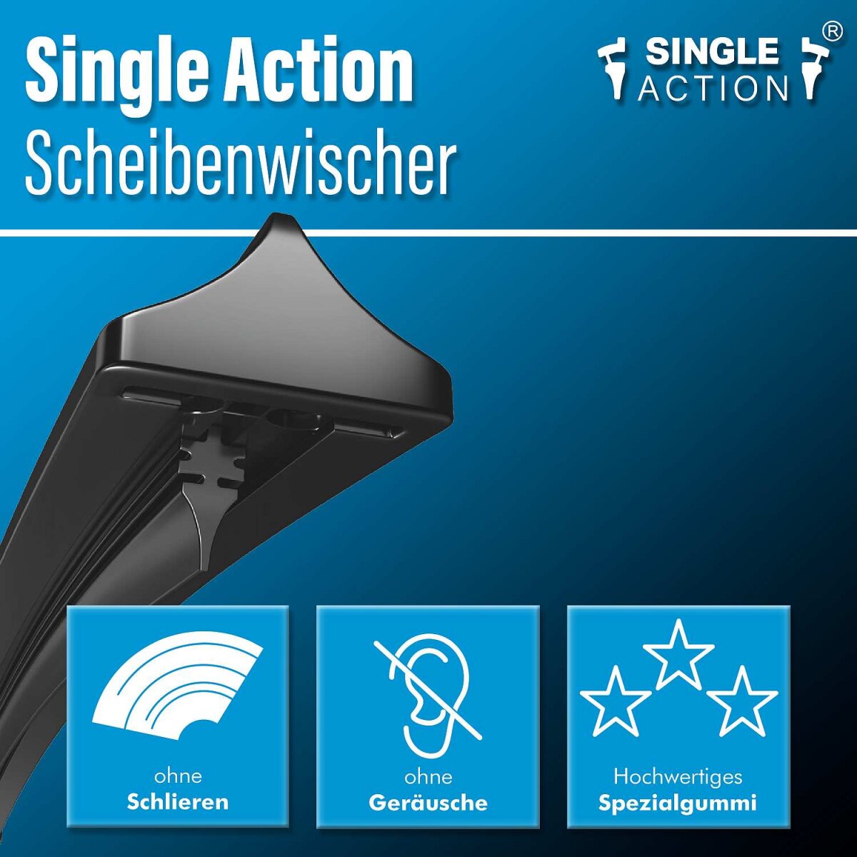 Scheibenwischer für OPEL Vectra Kombi | Bj. 95-03 | Single Action
