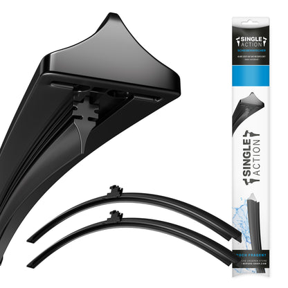 Single Action Scheibenwischer Set mit Verpackung