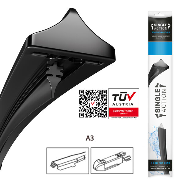 Scheibenwischer für CITRÖEN C1 II | ab 2014 | Single Action | Scheibenwischer für Frontscheibe