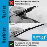 Scheibenwischer für LANCIA Musa | Bj. 04-06 | Single Action