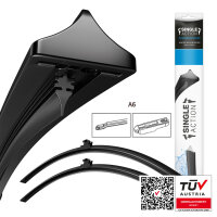 Scheibenwischer für RENAULT Clio II (Campus/Storia) | Bj. 09-15 | Single Action