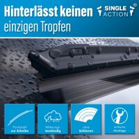 Scheibenwischer für TOYOTA Hilux (N15/N25/N26/N35) | ab 2005 | Single Action