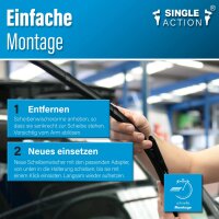 Scheibenwischer für VOLKSWAGEN Amarok | ab 2016 | Single Action