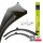 Wischerblätter für SEAT Leon II | Bj. 05-09 | Basic Action | Set für Frontscheibe | Länge: 650/650mm