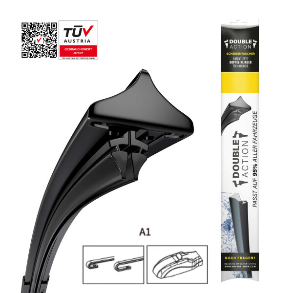 Doppelscheibenwischer für Toyota Bz4x | Bj. 03/22- | Double Action