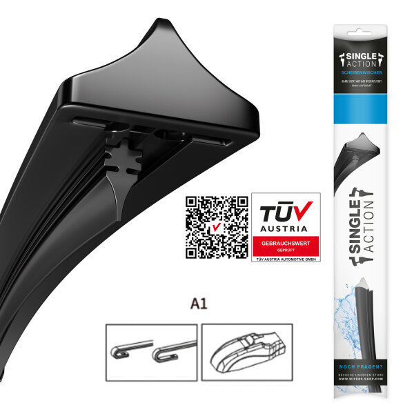 Scheibenwischer für Toyota Aygo X | Bj. 03/22- | Single Action